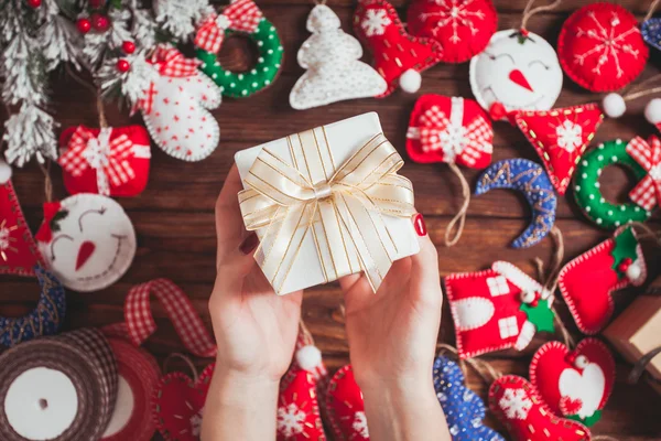 Voelde kerstversiering — Stockfoto