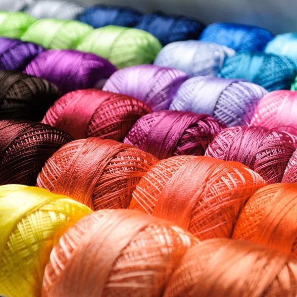 The color threads — Stock Photo, Image