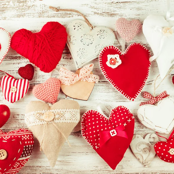 San Valentín corazón hecho a mano —  Fotos de Stock