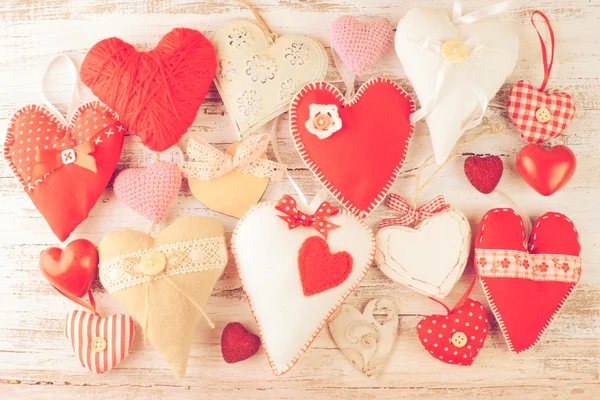 Valentine handmade heart — Stock Photo, Image