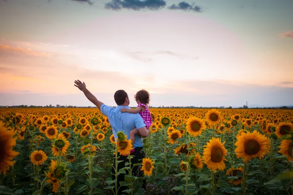 Vater und Tochter — Stockfoto