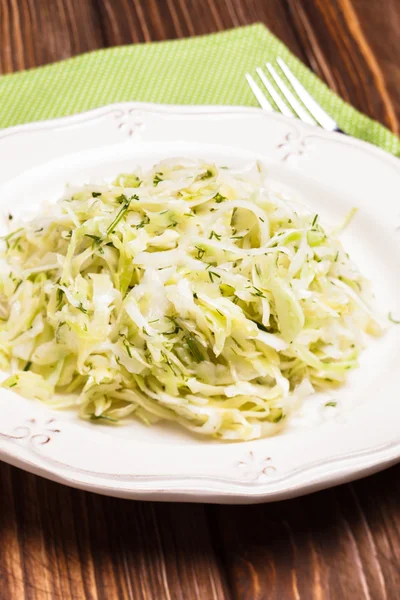 A salada de repolho — Fotografia de Stock