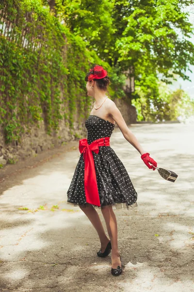 Retro fashion woman — Stock Photo, Image