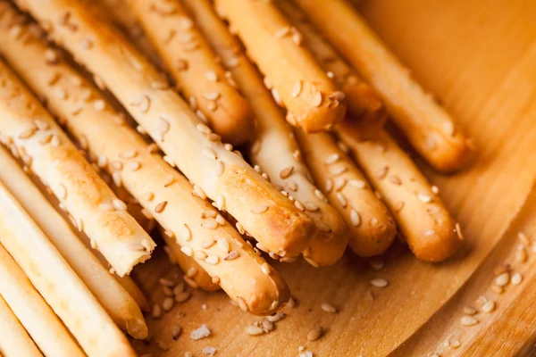 Bastoncini di pane Grissini — Foto Stock