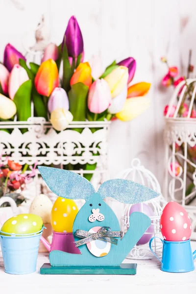 Easter bunny wystrój — Zdjęcie stockowe