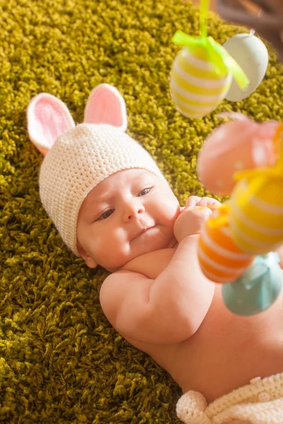 Bebé conejo de Pascua — Foto de Stock