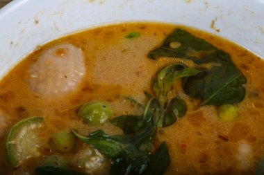 Asya geleneksel yeşil köri