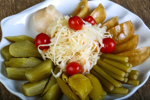 Verduras en vinagre sabrosas — Foto de Stock