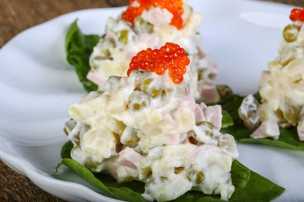 Délicieuse salade russe — Photo