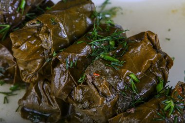 yaprak dolması et