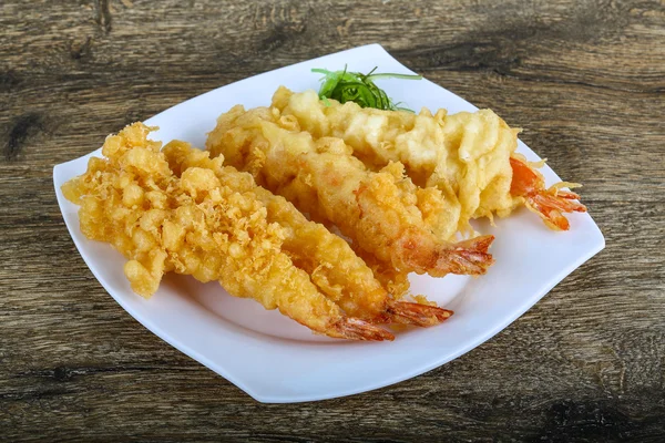 Tempura de camarão asiático — Fotografia de Stock