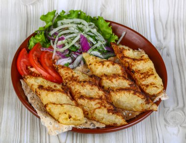 Izgara patates kebabı