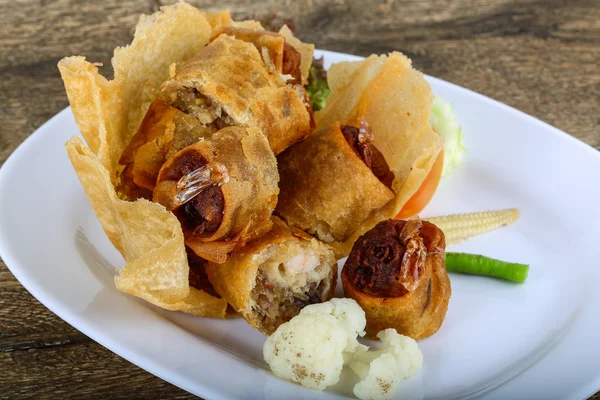 Fried spring rolls — Stock Photo, Image