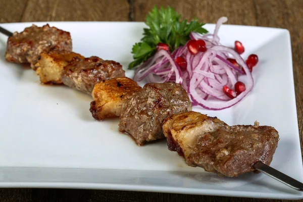 Barbacoa de cordero a la plancha —  Fotos de Stock