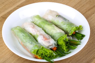 Asya geleneksel bahar rulolar