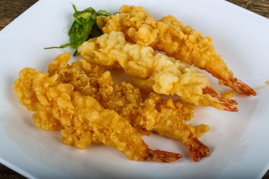 Asya karides tempura