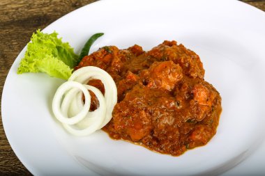 Lezzetli baharatlı Hint masala