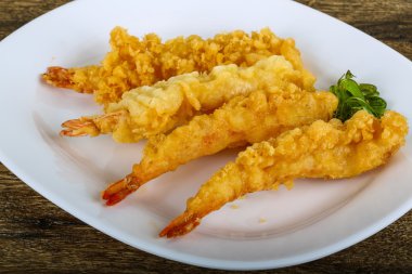 Asya karides tempura