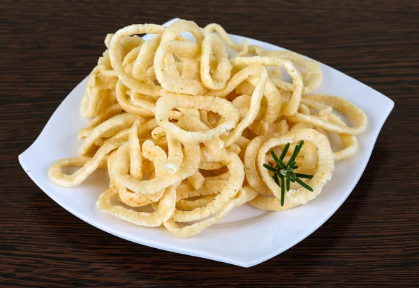 Fried onion rings — Stock Photo, Image