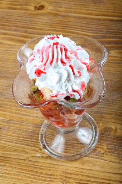 Sweet dietary Fruit salad — Stock Photo, Image