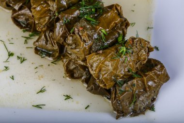 yaprak dolması et