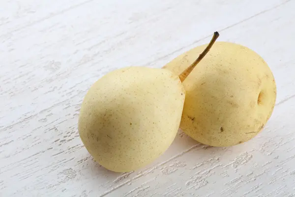 Two Yellow Chinese pears