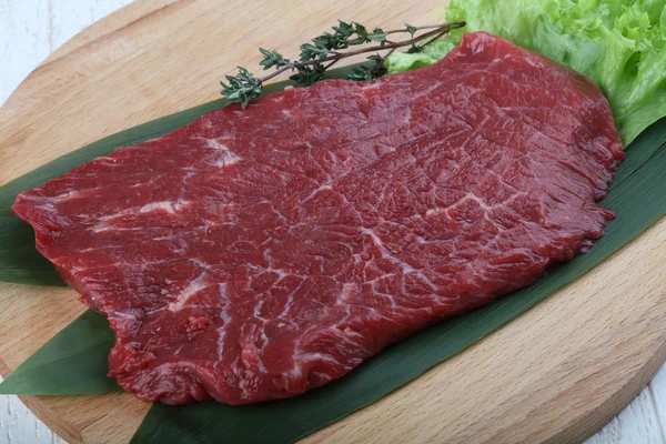 Raw beef steak — Stock Photo, Image