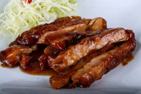 Lezzetli Teriyaki tavuk kanadı