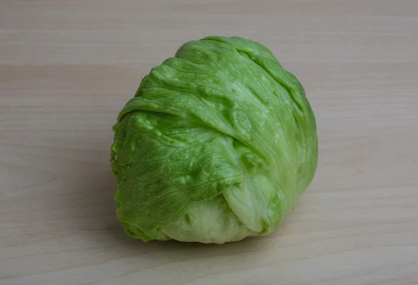 Fresh ripe Iceberg salad — Stock Photo, Image