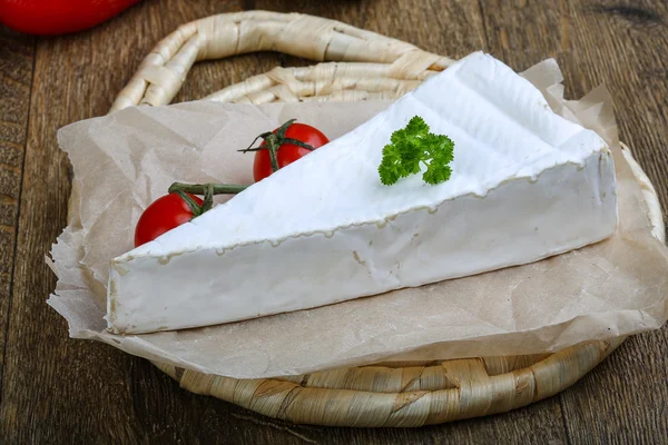 Triangolo Brie formaggio — Foto Stock