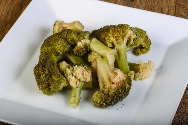 Groene gekookt caulliflower — Stockfoto