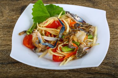 Tay baharat Yengeç Salatası