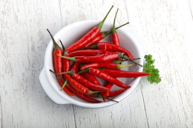 Kırmızı acı biber.