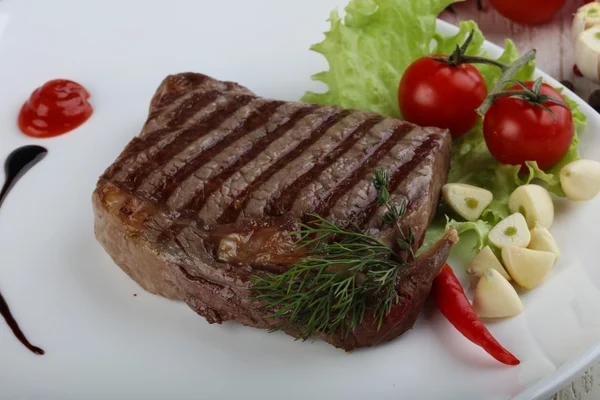 Grilled Ribeye steak — Stock Photo, Image