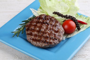 Izgara burger pirzola