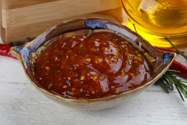 Sweet and sour sauce — Stock Photo, Image