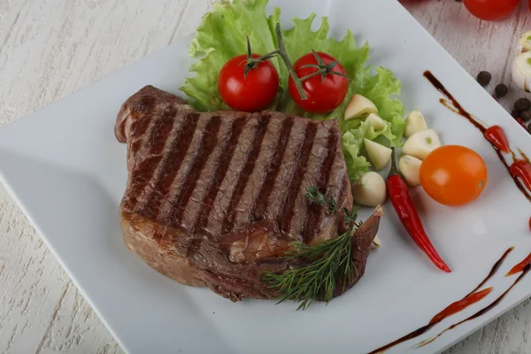 Bife de arroz grelhado — Fotografia de Stock