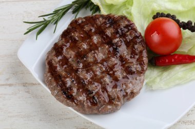 Izgara burger pirzola