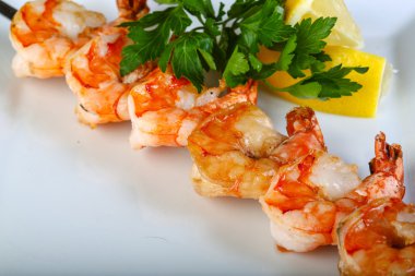 Kaplan karides şiş