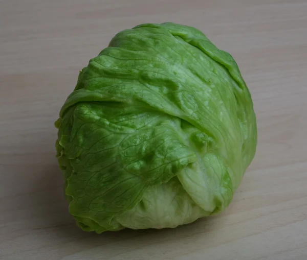 Fresh Iceberg salad — Stock Photo, Image