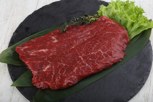 Raw beef steak — Stock Photo, Image