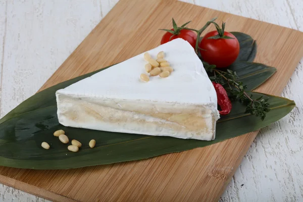 Köstlicher Brie-Käse — Stockfoto