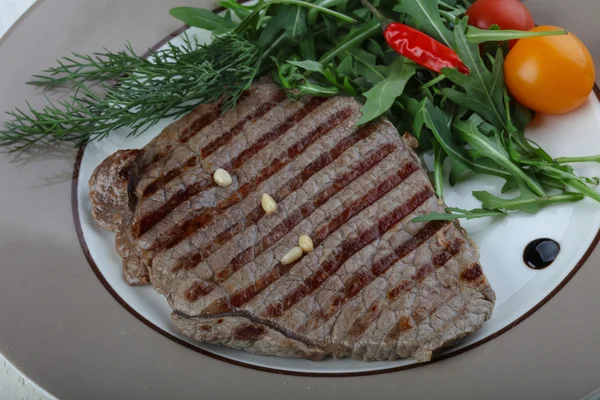 Grilované maso hovězí steak — Stock fotografie