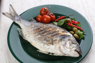 dorado balığı ızgara