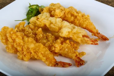 Asya karides tempura
