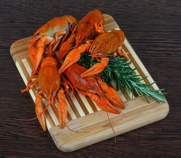 Crayfish fervido com alecrim — Fotografia de Stock