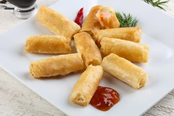 Crispy Spring rolls — Stock Photo, Image