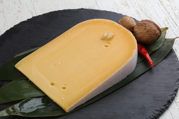 Hård gul ost - Stock-foto