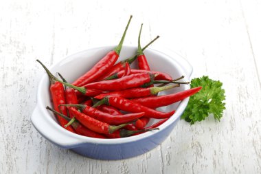 Kırmızı acı biber.