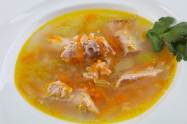 Diyet tavuk çorbası